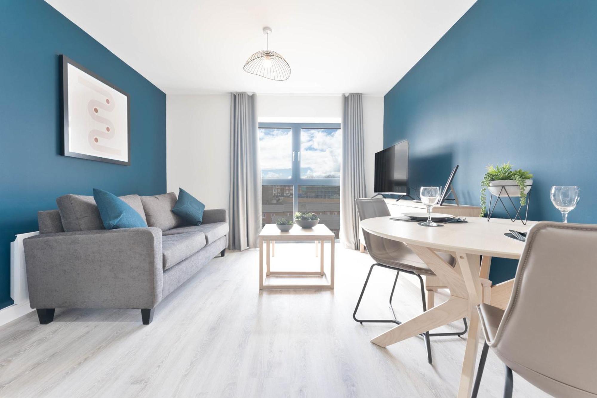 Stayzeni, Hardwick House Derby Bright 1 Bed Flat Eksteriør bilde