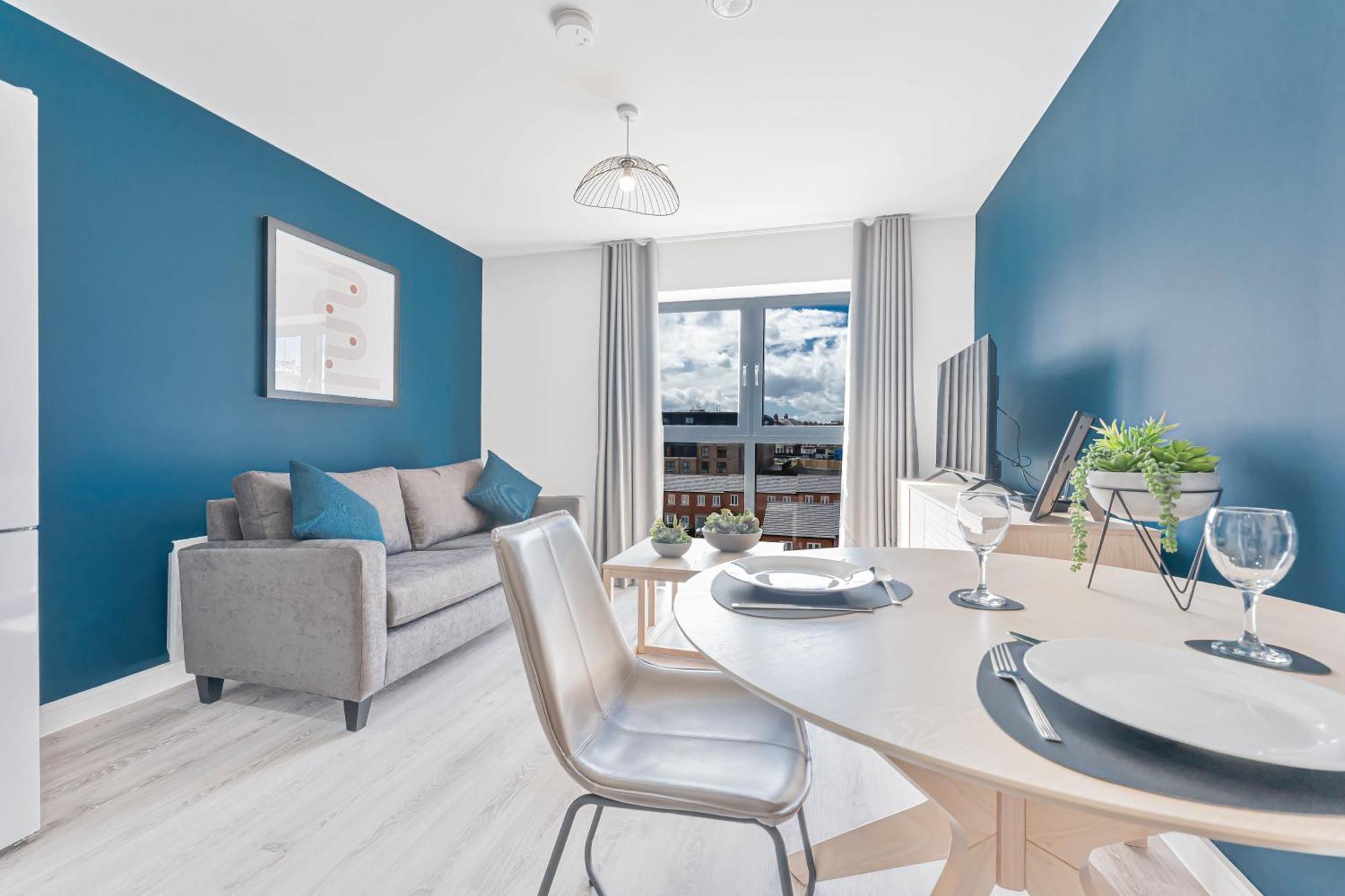 Stayzeni, Hardwick House Derby Bright 1 Bed Flat Eksteriør bilde